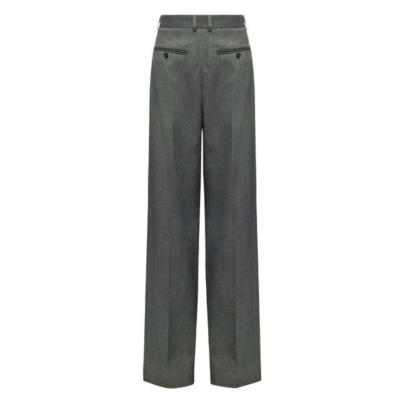 Mm6 Maison Margiela Denim - Mm6 Maison Margiela Grey Trousers - Tailored Trousers Women